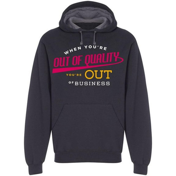 You're Out Of Quality Hoodie Men -Image by Shutterstock Men Hoodie, Male Small