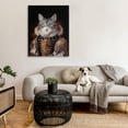 thumbnail image 3 of Stupell Industries Classic Cat Regal Fashion Animals & Insects Painting Gallery Wrapped Canvas Art Print Wall Art, 36 x 48, 3 of 8