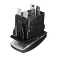 thumbnail image 5 of 2Pcs Waterproof Marine Boats Rockers Switches 5 Pin Toggle Switches 20A 12V Blue LED Lighted Waterproof Rockers Switches, 5 of 8