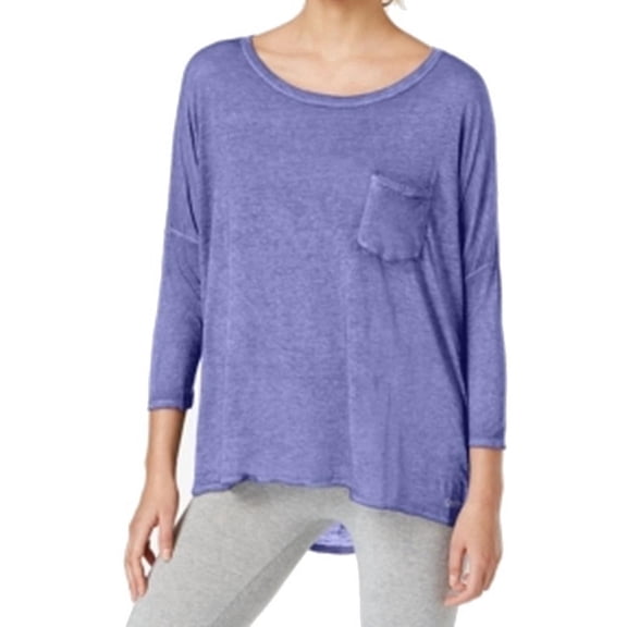 Calvin Klein Performance NEW Purple Women's Size XS Hi-Low Knit Top
