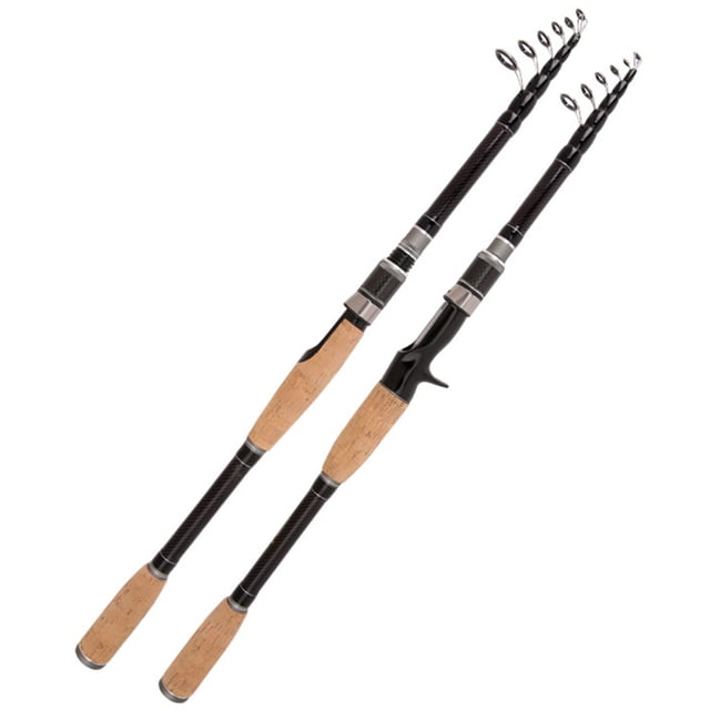 facefd Angling Rods Hand Fishing Rods with Rotating Rod Tip Design for Freshwater Fishing Using