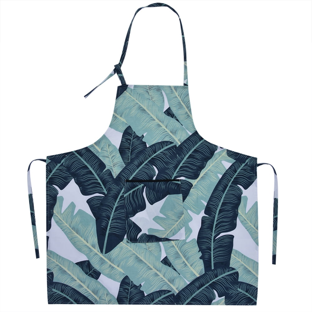 LYUMO Cotton Fashionable Printing Women Men Kitchen Apron&Pot Holder ...