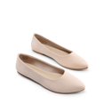 thumbnail image 4 of Zapatos DREAM PAIRS DWUMFA2506 Balerinas para Mujer Punta Fina Nude Talla 8, 4 of 8