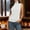 White, variant on LSLJS Tank Top for Women High Neck Sleeveless Tops Casual Fashion Solid Color Thermal Tank Tops, S-2XL