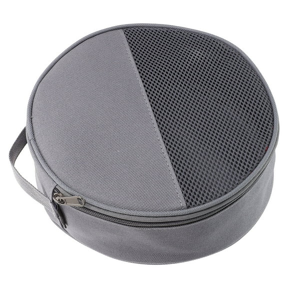 Camping Dish Storage Bag Portable Tableware Organizer Large Capacity Oxford Cloth Mesh Cookware Carrier for Outdoor Picnic Travel