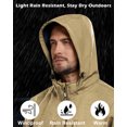 thumbnail image 4 of Zoofly Men's Waterproof Fleece Lined Softshell Jackets, 4 of 6