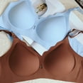thumbnail image 3 of Supportive Wireless Bra For Everyday Comfort With Full Coverage And Seamless Cups For Lifts And Shape Breathable Design For Home And Casual Wear, 3 of 6