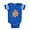 Royal Blue, variant on CafePress - Power Rangers Yellow Ranger - Cute Infant Baby Football Bodysuit