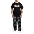 thumbnail image 5 of CafePress - Warning Offensive Men's Dark Pajamas - Men's Dark Loose Fit Cotton Pajama Set, 5 of 7