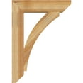 thumbnail image 3 of Ekena Millwork 4"W x 20"D x 28"H Thorton Slat Rough Sawn Bracket, Western Red Cedar, 3 of 4