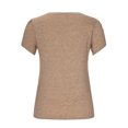 thumbnail image 5 of Pntutb Moda Mujer Verano Cuello En V Manga Corta Estampado Casual Camiseta Blusa Pntutb Pntutb-5004, 5 of 5