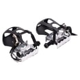 thumbnail image 2 of Dualoai Exercise Bike Pedals Nonslip Pedals with Toe Cage for Indoor Riding Home, 2 of 9