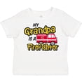 thumbnail image 3 of Inktastic My Grandpa is a Firefighter with Fire Truck Boys or Girls Toddler T-Shirt, 3 of 5