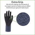 thumbnail image 4 of 12-Pack of Cordova AG581XXL Towa Activgrip Advance 13-Gauge Work Gloves, Gray Nylon Shell, Black Microfinish Nitrile Palm Coating, 2X-Large, 4 of 5
