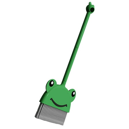 YOSADIER Green Childrens Broom Lightweight Portable Cleaning Tool for Home