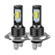 thumbnail image 2 of 2Pcs Car H7 Headlight 6000K/80W Car LED Headlight H7 Motorcycle Light CSP 3570 80W Car Fog Light Aluminum-Alloy Car Accessories, 2 of 4