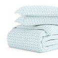 thumbnail image 2 of Starlight Aqua Pattern Duvet Cover Set Ultra Soft Microfiber Bedding,, 2 of 6