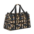 thumbnail image 2 of Easygdp Cute Dogs Corgi Bolsa de Gimnasio, Bolsa de Viaje Duffel, Bolsa de Fin de Semana con Compartimentos, Bolsa de Mano para Noche, 2 of 7