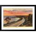 thumbnail image 2 of Art.com Coast Highway, Santa Barbara, California Art Print, Black Frame Wall Art, 44" x 32", 2 of 5