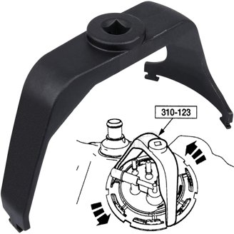 Door Lock Cylinder For Honda Accord 2018–2022 (Driver Side) – Direct Replacement OEM 04921-TVA-A01 With 2 Keys