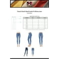 thumbnail image 2 of MixMatchy Women's Classic Elastic Band Comfy Fit Skinny Jean, 2 of 5