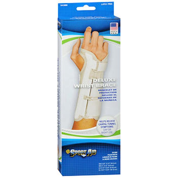 Sport Aid Deluxe Long Wrist Brace, XL