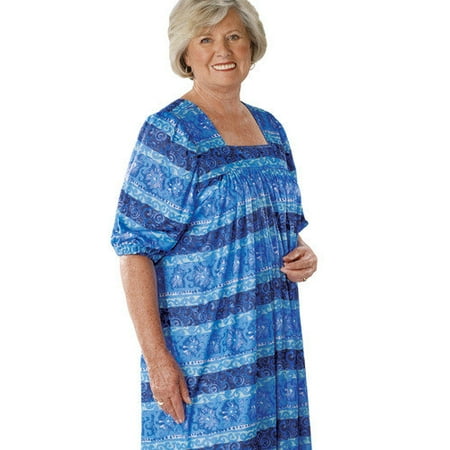 a moo moo nightgown