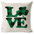 thumbnail image 2 of Fiudx 4 fundas decorativas para el hogar fundas de almohada para el día de San Patricio, 2 of 6