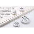 thumbnail image 5 of 20 piezas Rejillas de ventilación de 25 mm Rejilla de ventilación circular de acero inoxidable Rejilla de ventilación redonda para armario de baño de cocina (blanco), 5 of 5