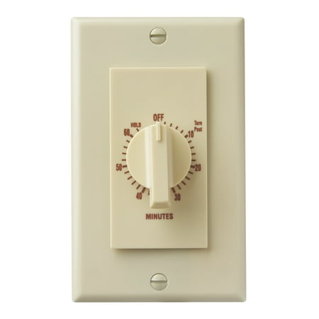 60-Minute Time Control w/ "Continuous On" Feature, 20 AMP, 120V