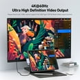 thumbnail image 4 of BENFEI USB C Hub 3-in-1, Super Compact, USB-C to HDMI 4K@60Hz, 10Gbps USB-A, 100W Power Delivery Compatible with iPad Pro, MacBook Pro/Air, iMac, iPhone 16/15 Pro/Pro Max, XPS, Thinkpad and More, 4 of 6