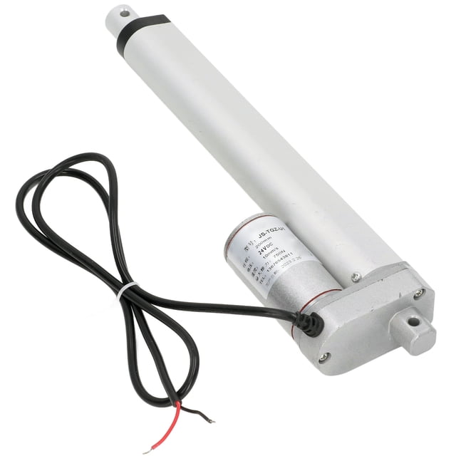 Actuador lineal blanco de 200 mm de carrera, 750 N, IP65, para cilindro eléctrico de sofá, 24 V.