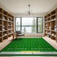 thumbnail image 2 of ODIKA 9'x12' Washable Area Rug Low Pile, Flatwoven, Field Door Football Gridiron Numbers Playbook Arrows Markings for Great Room, Indoor Concept, Large Living, 2 of 7