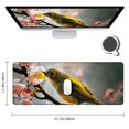 thumbnail image 2 of Heduofu XXL Extended Office Mouse Pad Bird Branch Flower Bloom Mouse Pads for Computers 31.5x11.8 in, 2 of 6