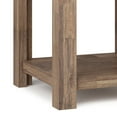 thumbnail image 5 of Simpli Home Monroe 22 inch Solid Acacia Rustic End Table in Rustic Natural Aged Brown (Set of 2), 5 of 5