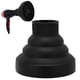 thumbnail image 1 of Difusor universal plegable de silicona para secador de pelo, ideal para rizos, diseño ligero y plegable, color negro., 1 of 5