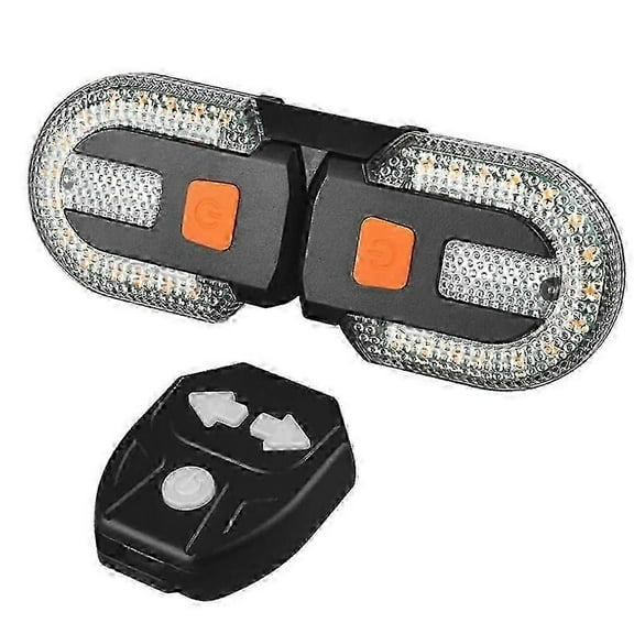 Wireless LED Rechargeable Turn Signals for Bicycles,