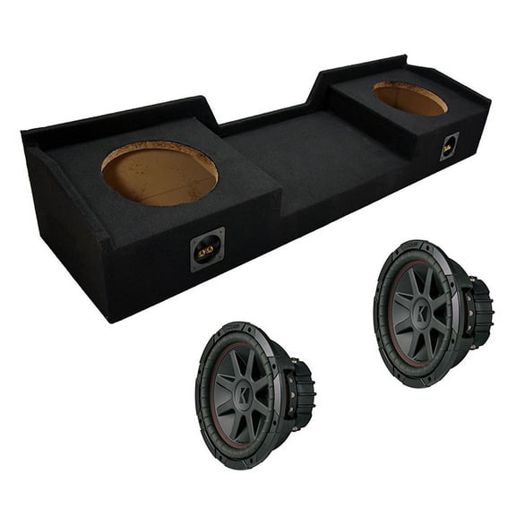 Kicker Chevy Silverado 43CVR104 350W Sub & ASC 2X10GMNEW Sub Box Enclosure