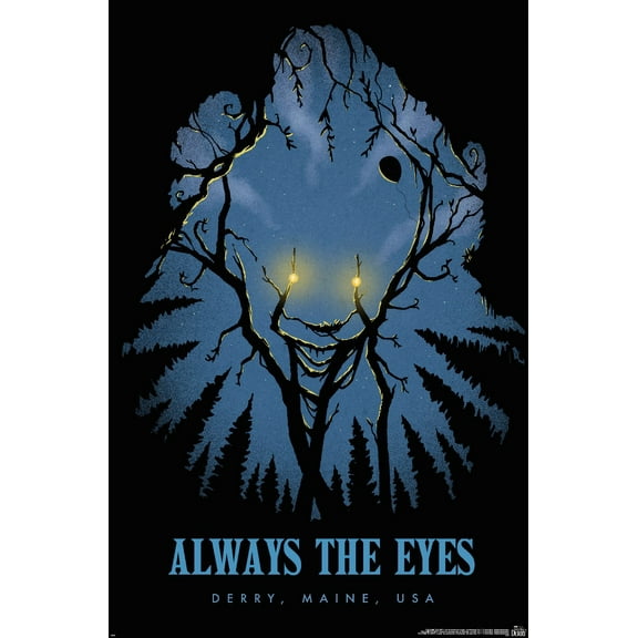 IT: Welcome to Derry (2025) - Always the Eyes Derry, Maine Wall Poster, 22.375" x 34"