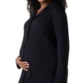thumbnail image 4 of Ingrid & Isabel For Every Belly Women's Maternity Rib Button Down Sleepshirt, Sizes S-XXXL, 4 of 6