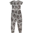 thumbnail image 1 of The Rolling Stones Ensemble de Pyjama Logo Cœur pour Femmes, 1 of 3