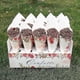 thumbnail image 2 of Wedding Kraft Paper Tray Confetti Cone Stand Box Tray For Wedding Decoration Flower Confetti Cones Rustic Wedding Paper Holder, 2 of 3