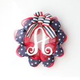 thumbnail image 2 of Yhmxh Independence Day Patriotic Red White Blue Wreath for Front Door, Soft Touch Artificial Flowers Wreath Memorial Day 4th of July Door Wreath for Home Decor Indoor and outdoor, 2 of 2