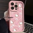 thumbnail image 2 of Sanrio-funda de teléfono de Hello Kitty, carcasa de silicona suave para Iphone 16, 15, 14, 12, 13, 11 Pro Max, XR, XS, X, MINI, 7, 8Plus, Y2k, regalo para niña, 2 of 4