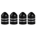 thumbnail image 1 of 4 tapones antipolvo para válvulas de neumáticos de coche y motocicleta de aleación de aluminio con forma de U, 1 of 9