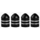 thumbnail image 1 of 4 tapones antipolvo para válvulas de neumáticos de coche y motocicleta de aleación de aluminio con forma de U, 1 of 9