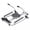 Black, variant on Yedigre Hydraulic Rowing Machine with LCD Monitor – 110LBS Adjustable Resistance, 265LBS Capacity, Large Cushioned Seat for Home Fitness