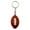 Brown, variant on Mini Football Keychain, 3D Simulation American Pendant for Sport Fans, Alloy Durable Clip for Backpack Purse, Orange Team Spirit Gift for Women Men, 1×Mini Simulated Football Keychain Pendant