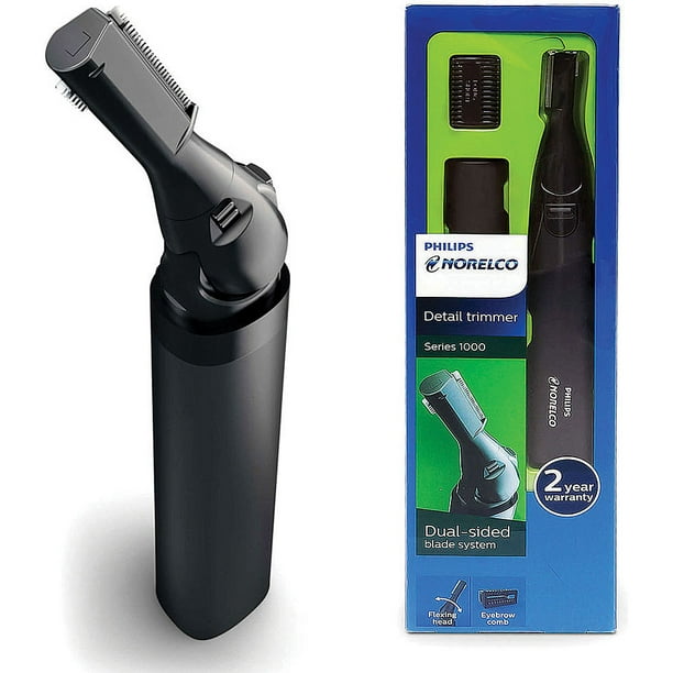 Philips Norelco Electric Detail Portable Ear Nose Eyebrow Hair Trimmer