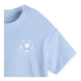 thumbnail image 2 of Playera Casual George para Bebes Manga Corta Azul Claro Talla 3, 2 of 5